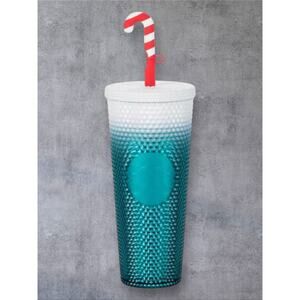 Christmas Mickey Mouse Disney Starbucks Venti Tumbler with Straw Topper 24 oz